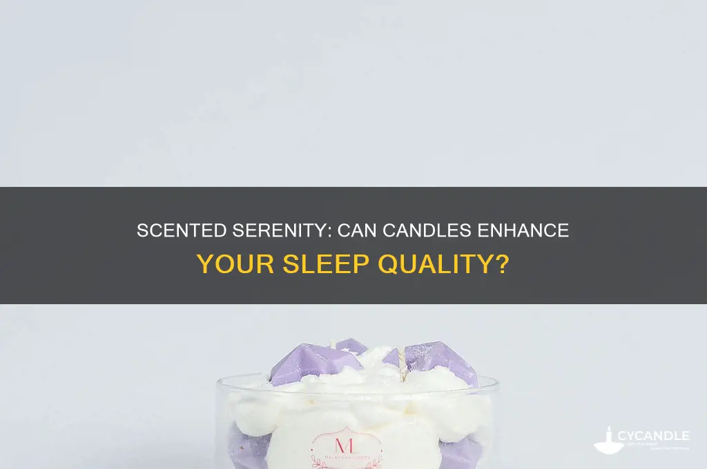 can candles help you sleep