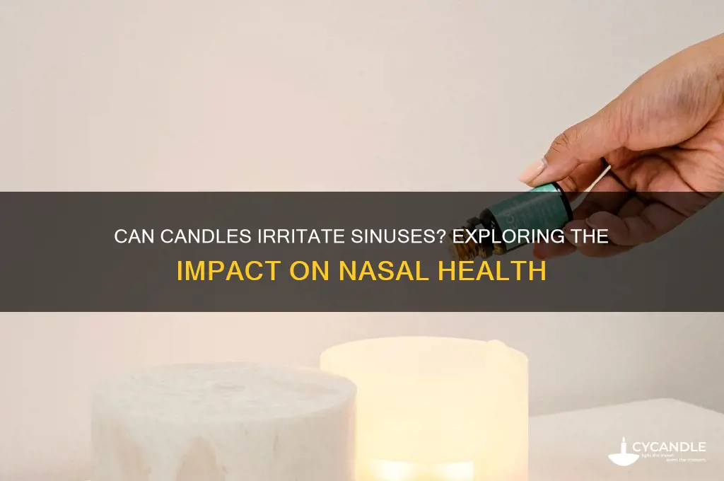 can candles irritate sinuses