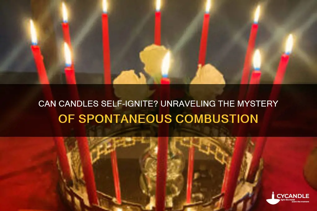 can candles light themselves