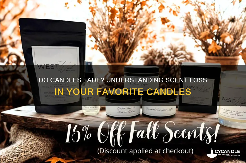 can candles lose their scent