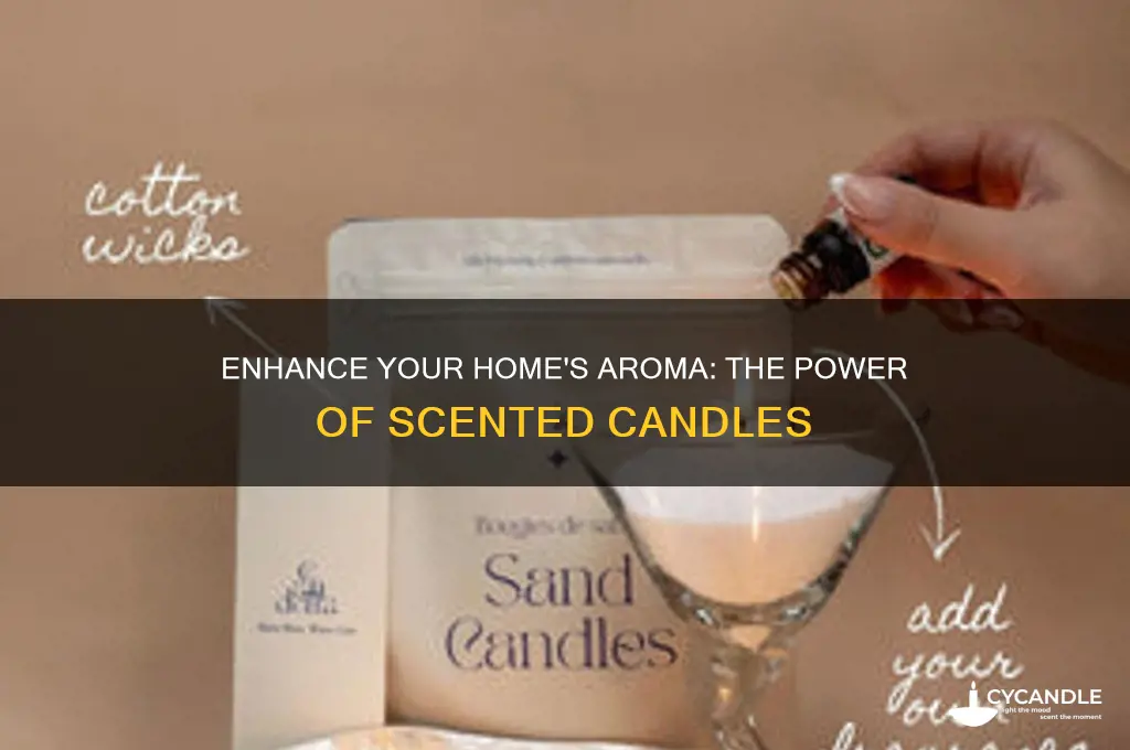 can candles make a house smell good