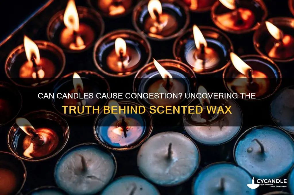 can candles make you congested