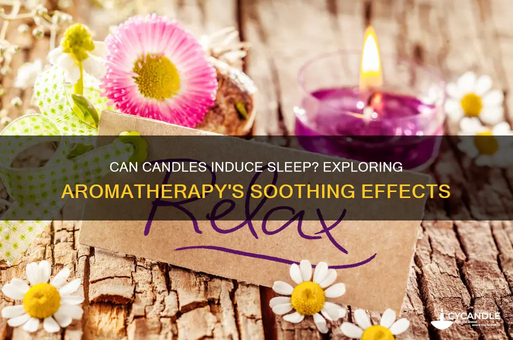 can candles make you sleepy