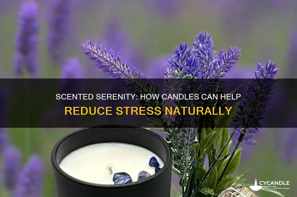can candles reduce stress