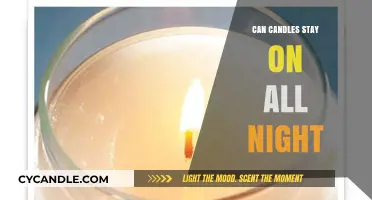 Can Candles Burn Safely Overnight? Risks and Precautions Explained