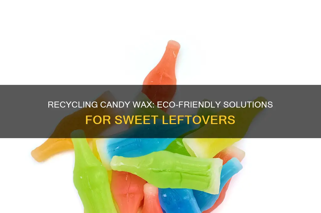 can candy wax be recycled