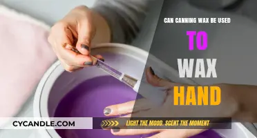 Is Canning Wax Safe for Hand Waxing? A Practical Guide