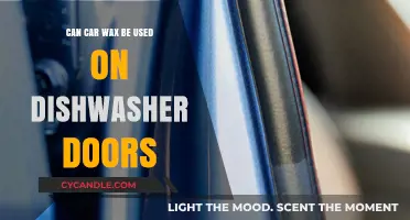 Can Car Wax Safely Enhance Your Dishwasher Door's Shine?