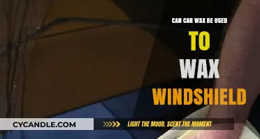 Can Car Wax Safely Enhance Windshield Clarity and Protection?