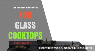 Can Carnuba Wax Safely Enhance and Protect Glass Cooktops?