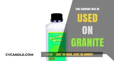 Using Carnauba Wax on Granite: Benefits, Application, and Best Practices