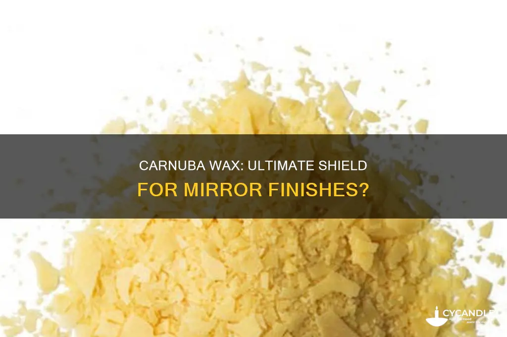 can carnuba wax protect mirror finishes