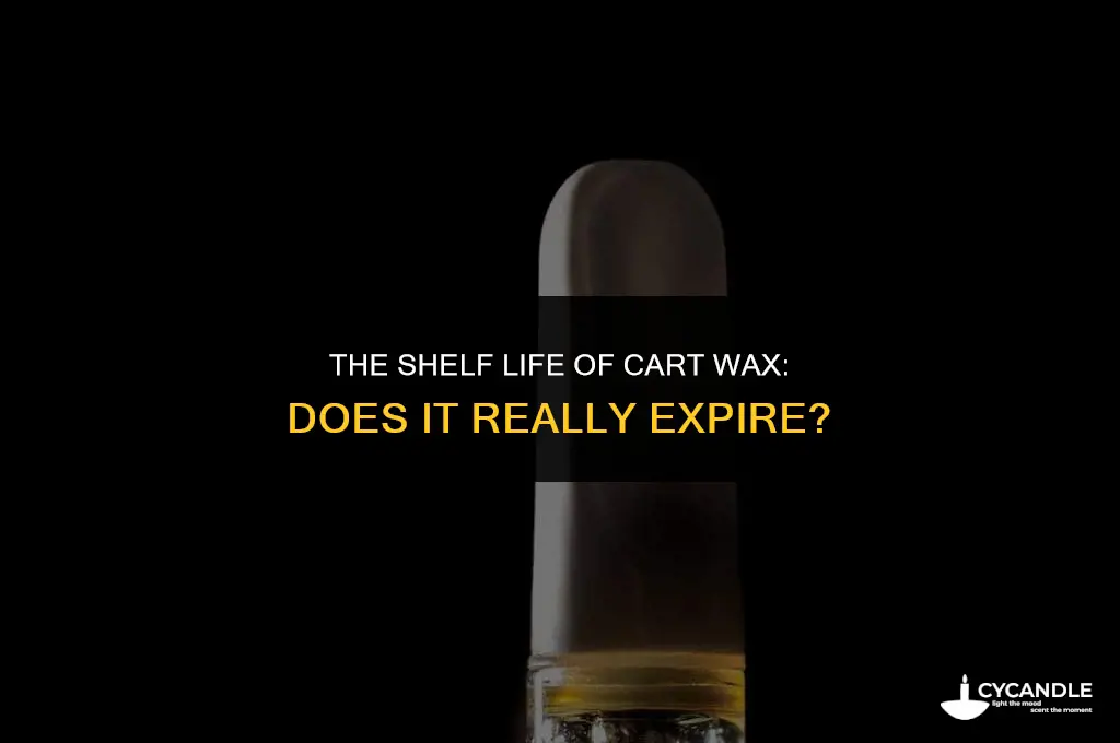 can cart wax expire