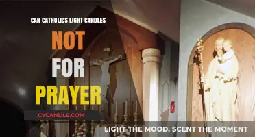 Can Catholics Light Candles for Non-Prayer Intentions?
