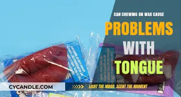 Chewing on Wax: Potential Risks and Tongue-Related Concerns Explored
