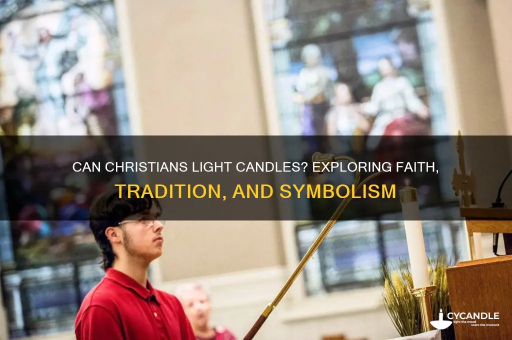can christians light candles