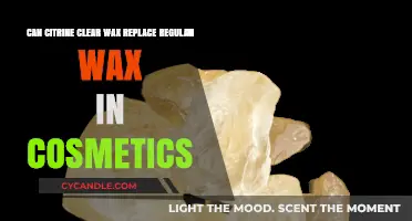 Citrine Clear Wax: A Sustainable Alternative to Regular Cosmetic Wax?