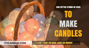 Using Cotton String for Candle Making: A Practical Guide