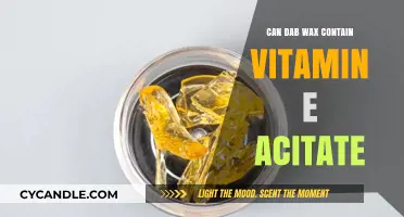 Can Dab Wax Contain Vitamin E Acetate? Uncovering the Truth