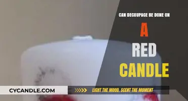 Decoupage on Red Candles: Creative Techniques and Tips for Success