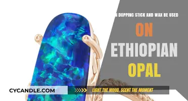 Using Dopping Stick and Wax on Ethiopian Opal: Safe or Risky?