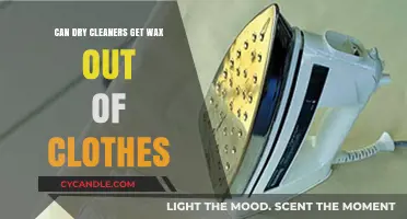 Wax on Clothes: Can Dry Cleaners Remove It?