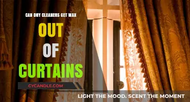 Removing Wax from Curtains: Can Dry Cleaners Save Your Window Treatments?