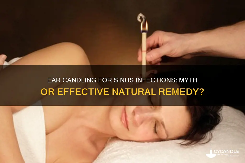 can ear candles cure sinus infections