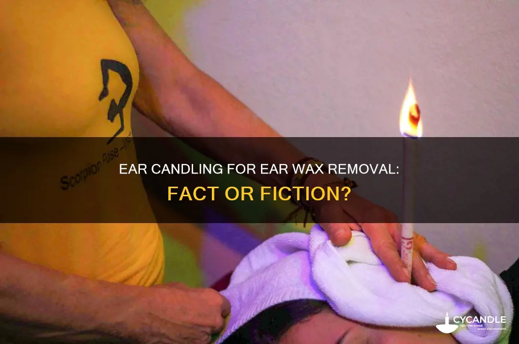 can ear candling remove ear wax