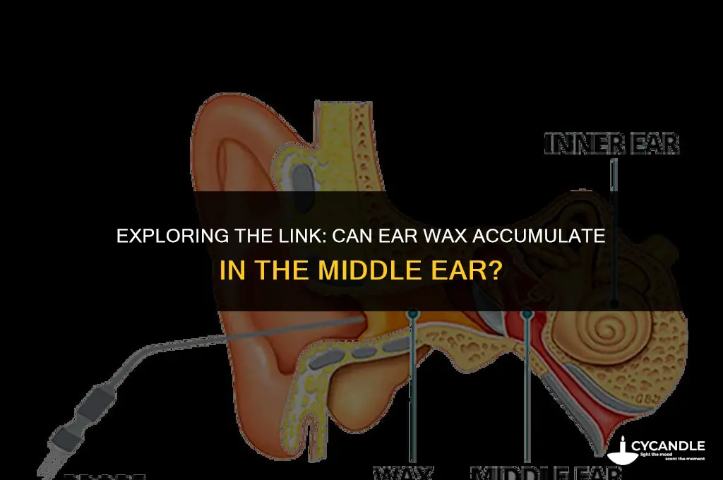 can ear wax be in middle ear