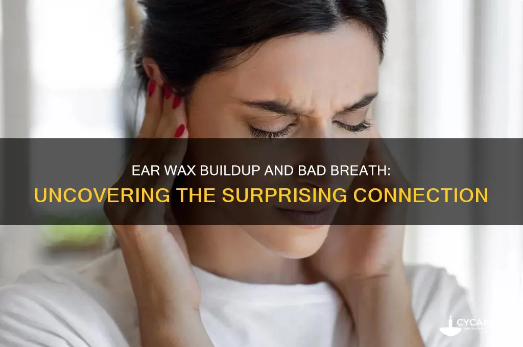 can ear wax build up cause bad breath
