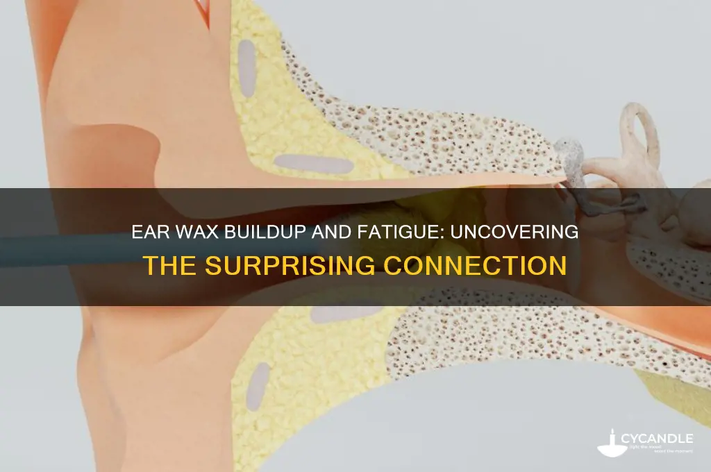can ear wax build up cause fatigue