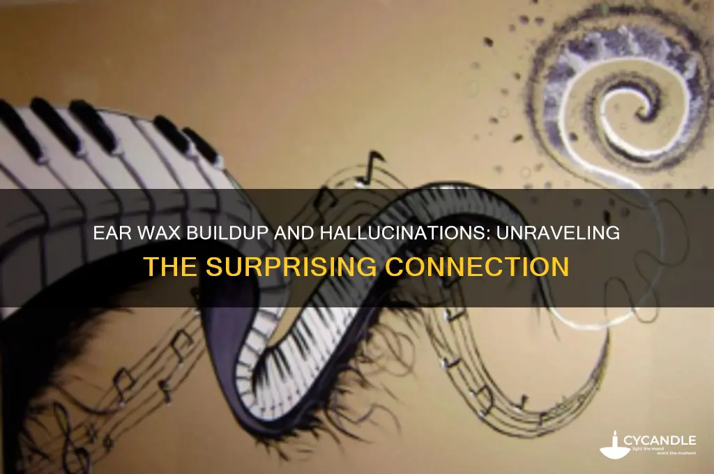 can ear wax buildup cause hallucinations