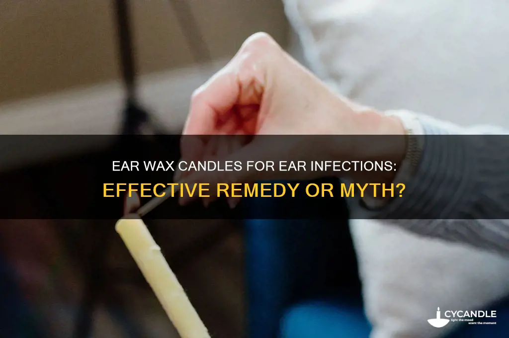 can ear wax candles help ear infection