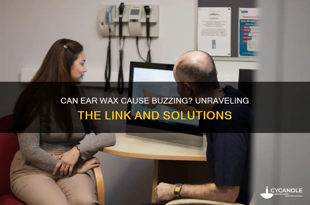 can ear wax cause buzzing