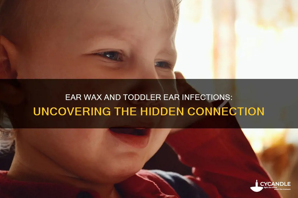 can ear wax cause ear infection in toddlers