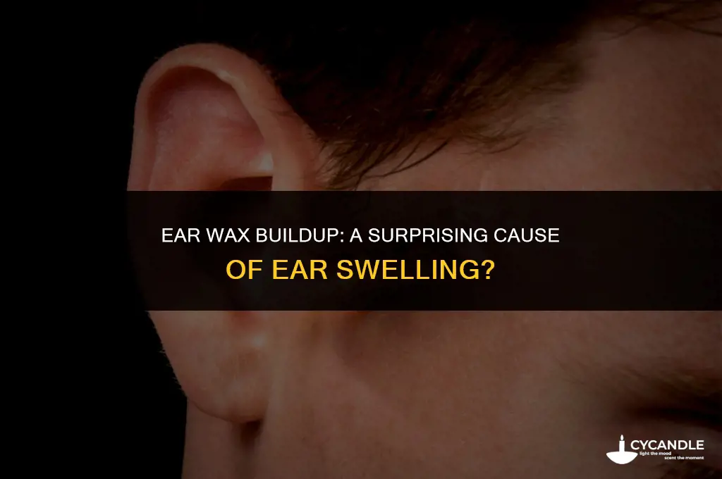 can ear wax cause swelling