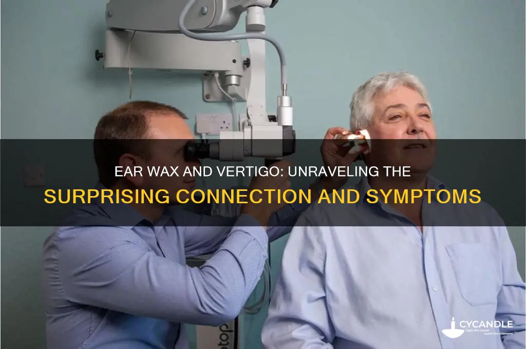can ear wax cause verdigo