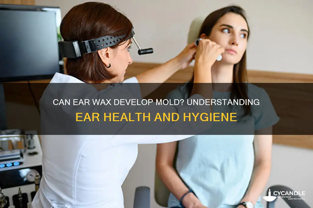 can ear wax get moldy
