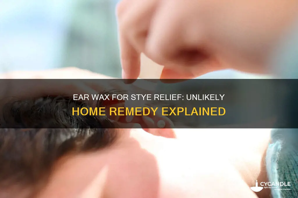 can ear wax help a stye