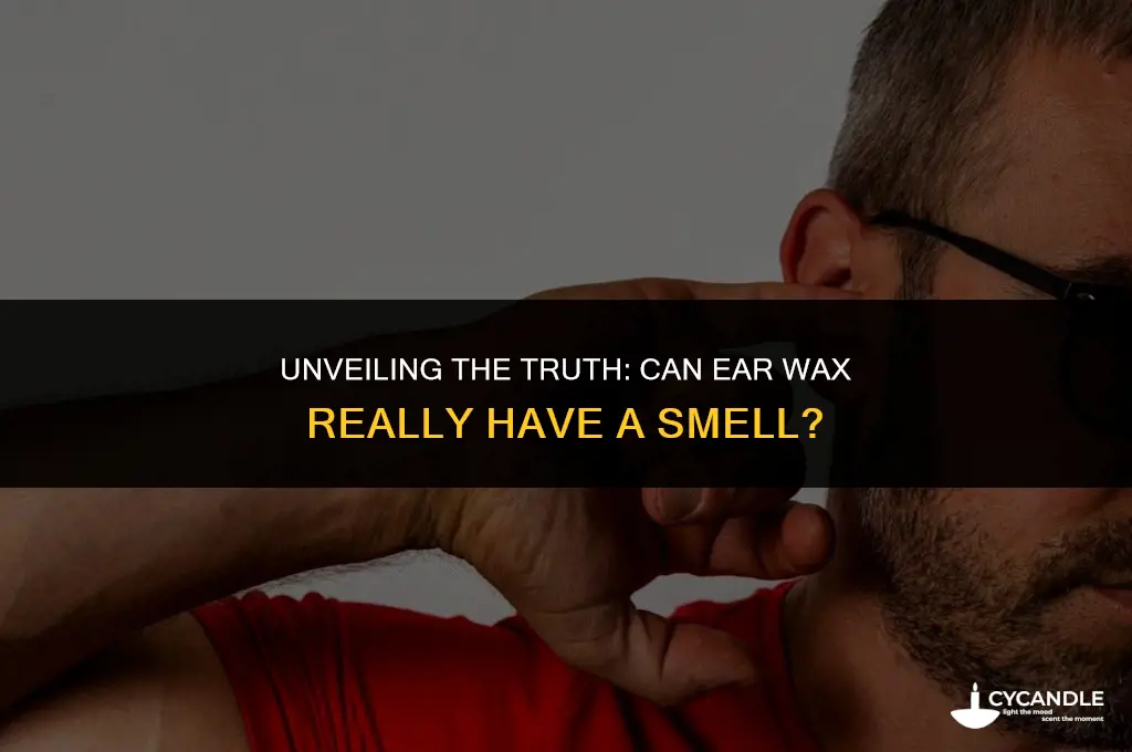 can ear wax smell