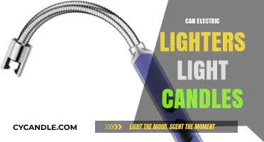 Electric Lighters vs. Candles: Do They Spark a Flame?