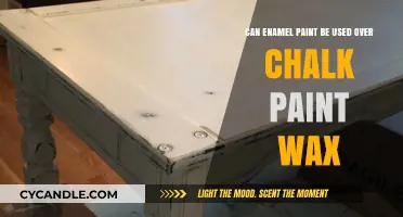 Revamping Furniture: Enamel Paint Over Chalk Paint Wax?