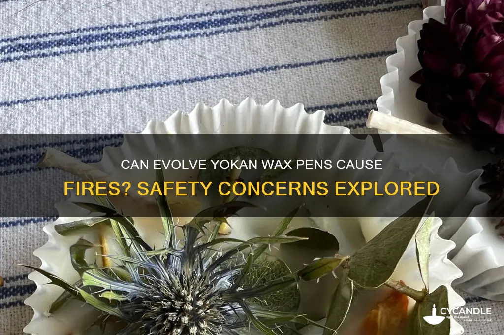 can evolve yokan wax pen cause fires