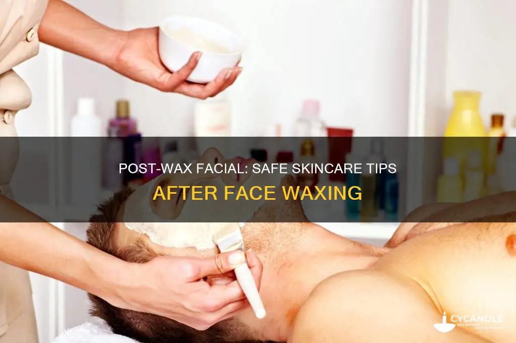 can facial be done after face wax