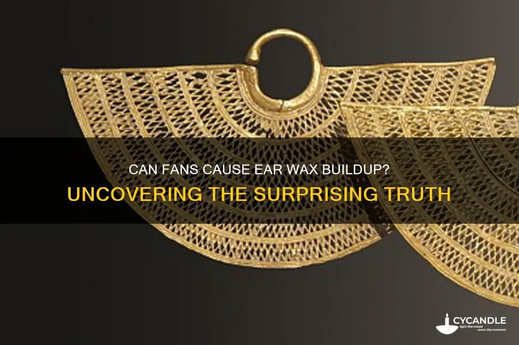 can fan cause ear wax
