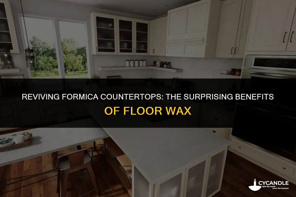 can floor wax be use on formica countertops