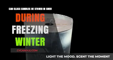 Storing Glass Candles in Sheds: Winter Safety Tips and Risks