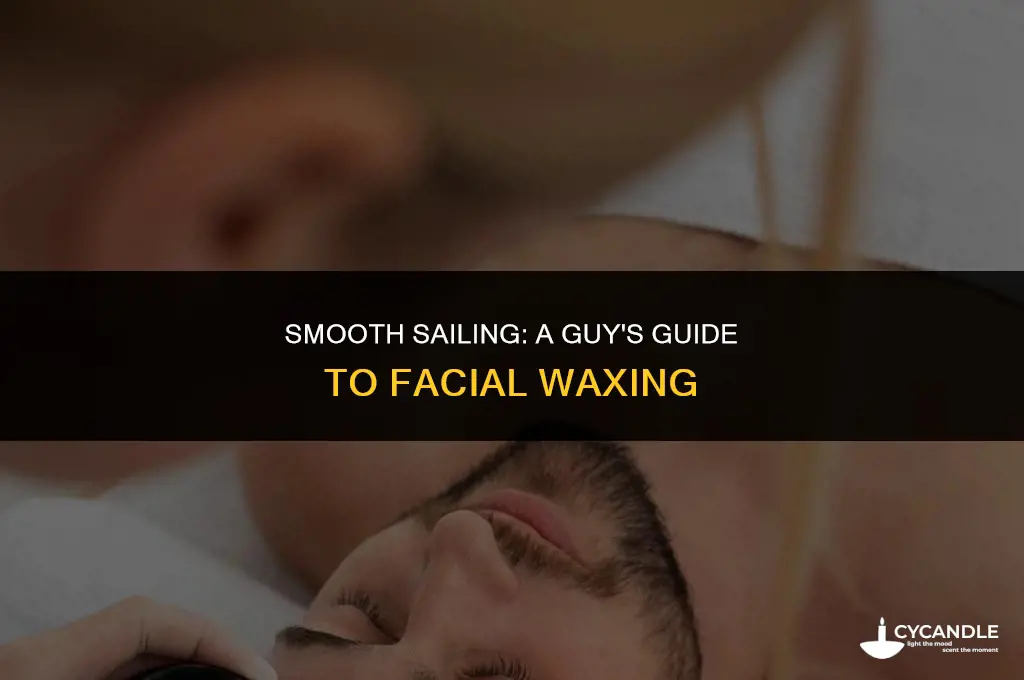 can guys get facial wax
