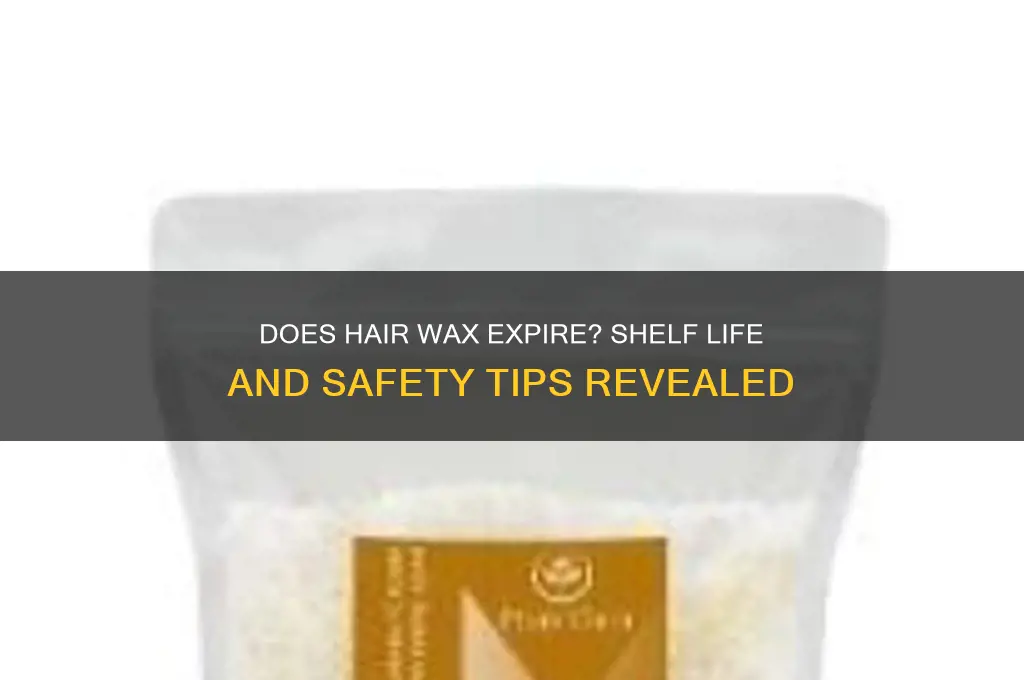 can hair wax expire